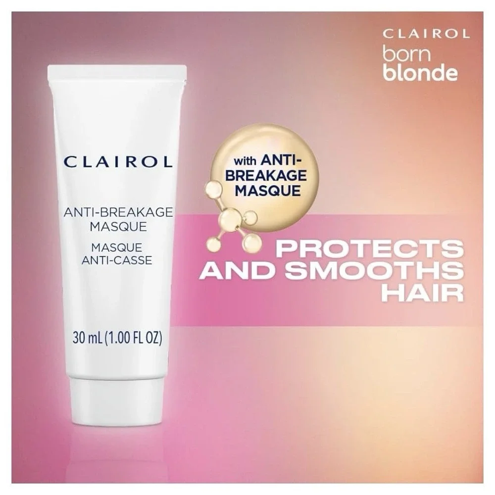 Clairol Born Blonde Extra Blonde Hair Lightening System Bleach Kit 1 Application